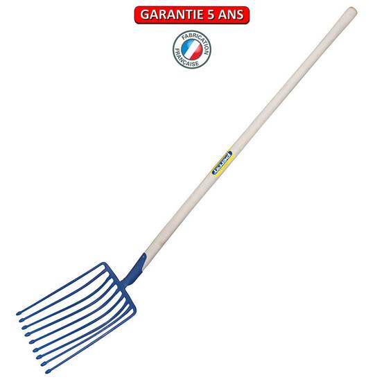 Outils Perrin - Fourche a pomme de terre emmanché cintre 135 - 9 dents Outils Perrin