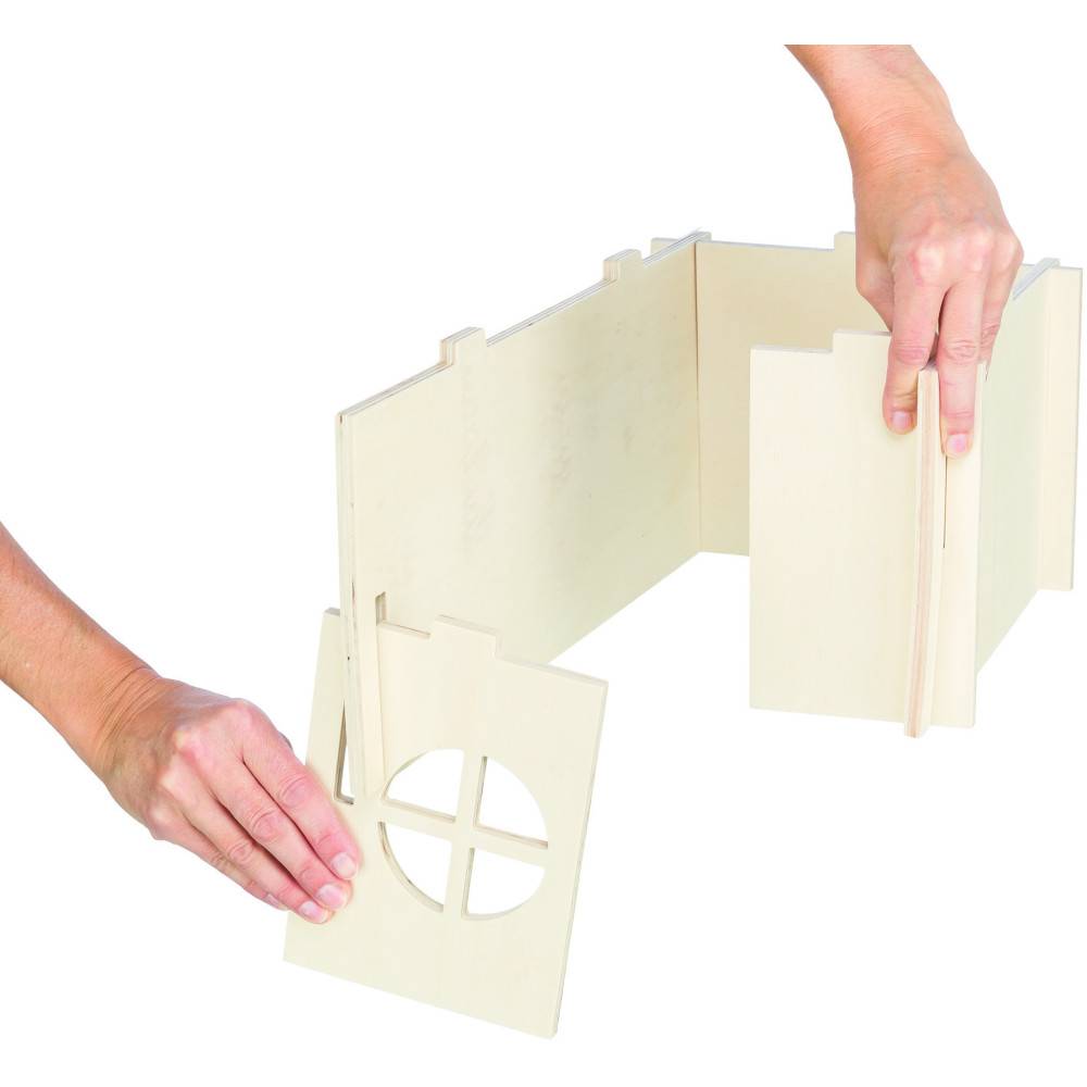 Trixie - Maison emboitable Holm 33 x 50 x H 23 cm pour lapins - Image 7