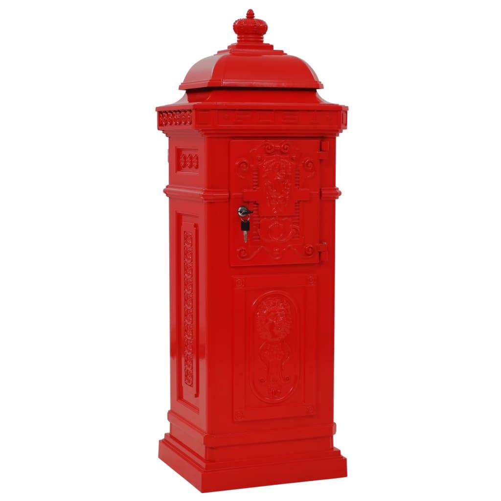Boîte aux lettres Rouge 36 X 32 cm - Prolenta Premium - Image 7
