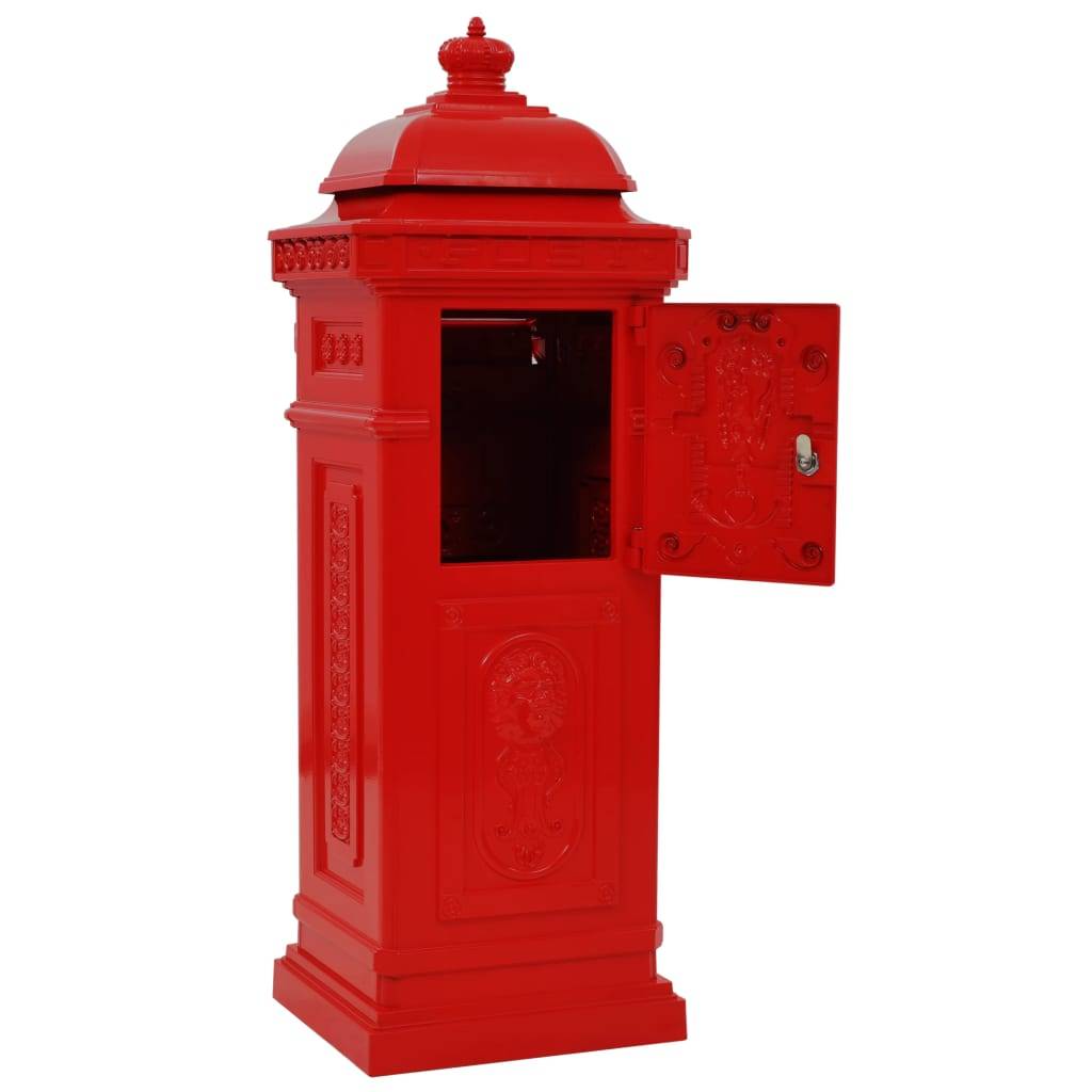 Boîte aux lettres Rouge 36 X 32 cm - Prolenta Premium - Image 9