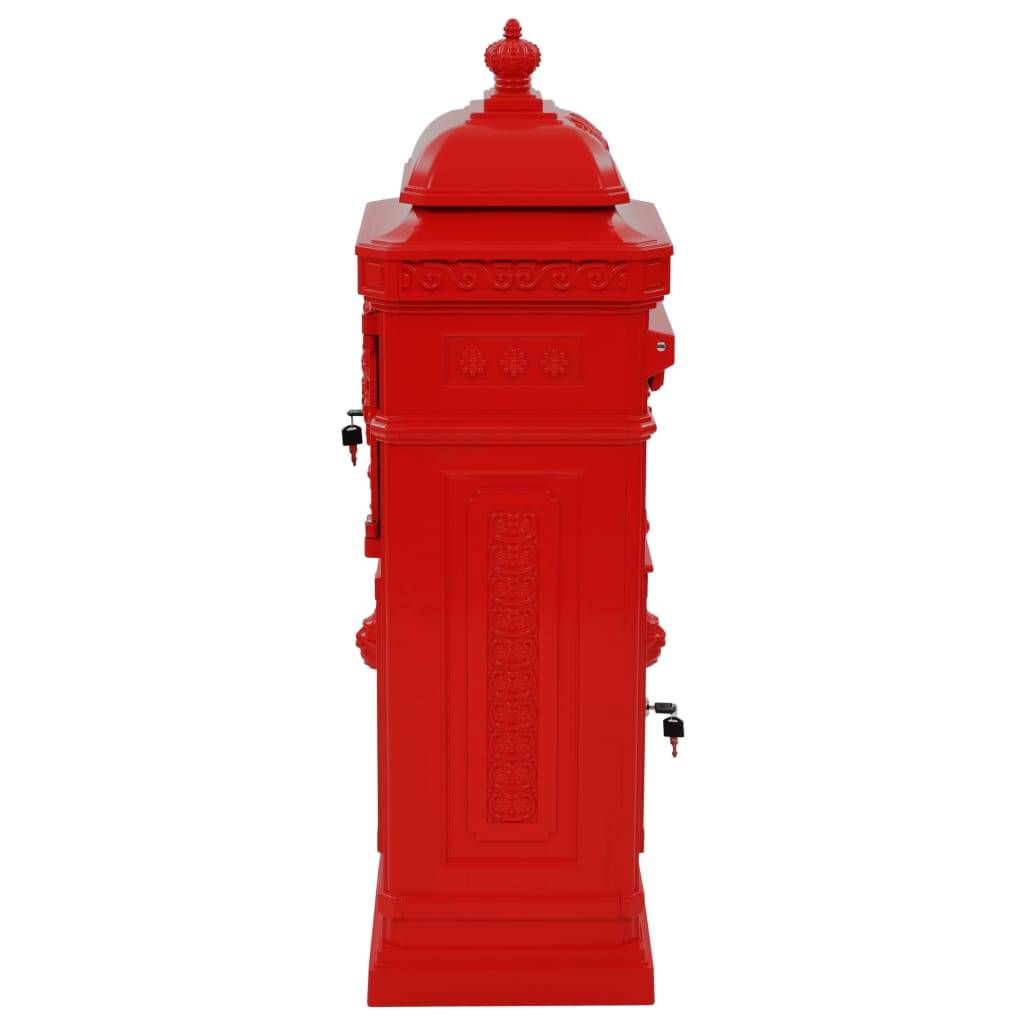 Boîte aux lettres Rouge 36 X 32 cm - Prolenta Premium - Image 6