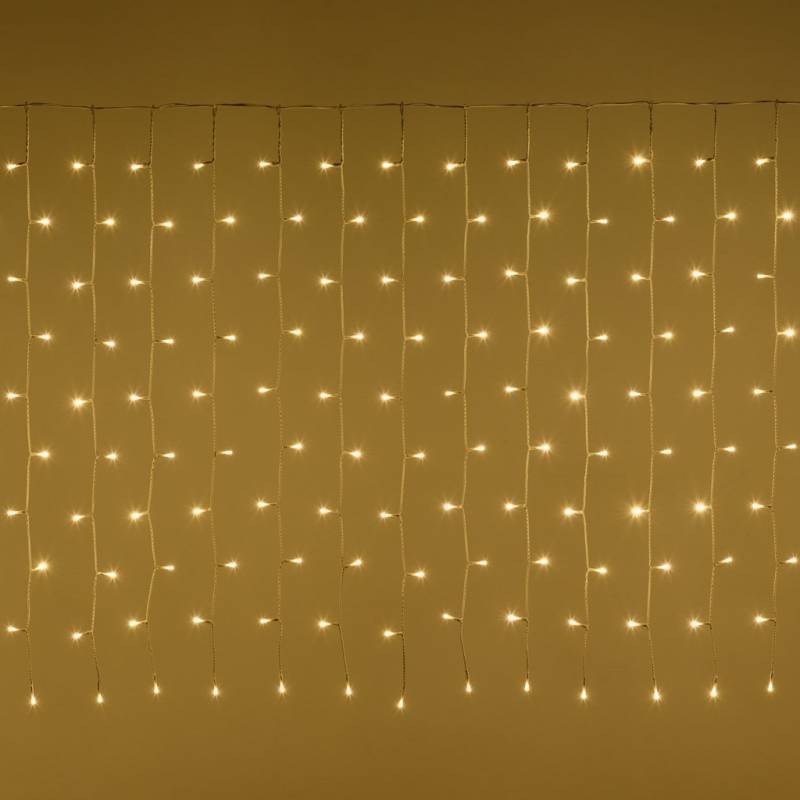 Lotti - Rideau lumineux grande largeur 10M 1000 LED blanc chaud 8 modes 31V Lotti - Image 1