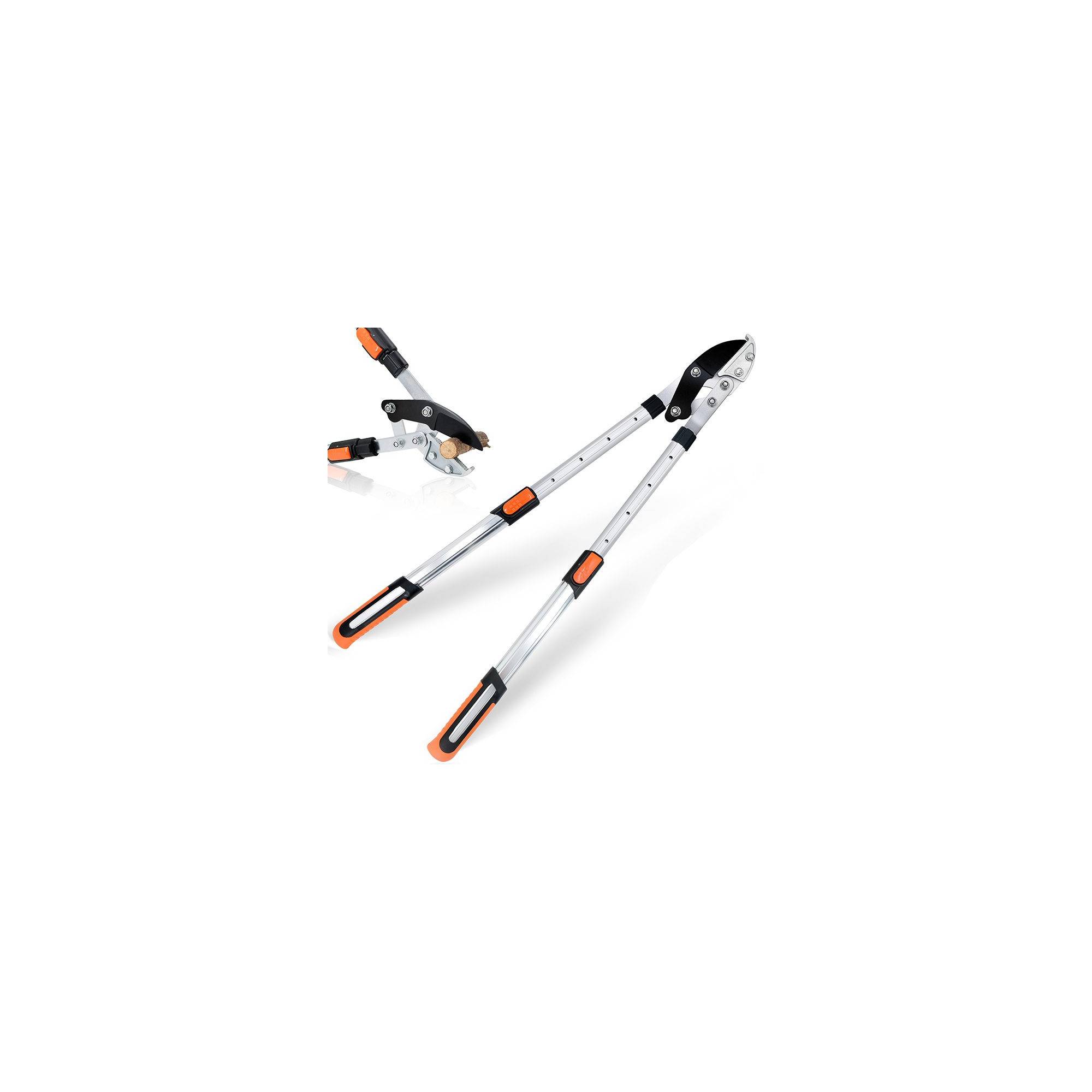 Coupe branche lame enclume - Suan - Manche télescopique - Dimensions : 87 x 34 cm - Image 1