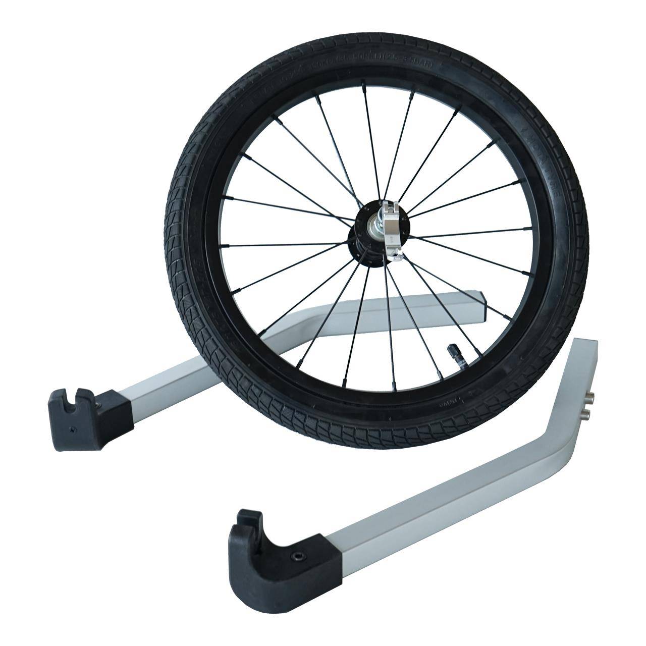 Roue avant de jogging - FUXTEC - Remorque vélo Sport Cruiser - Image 4