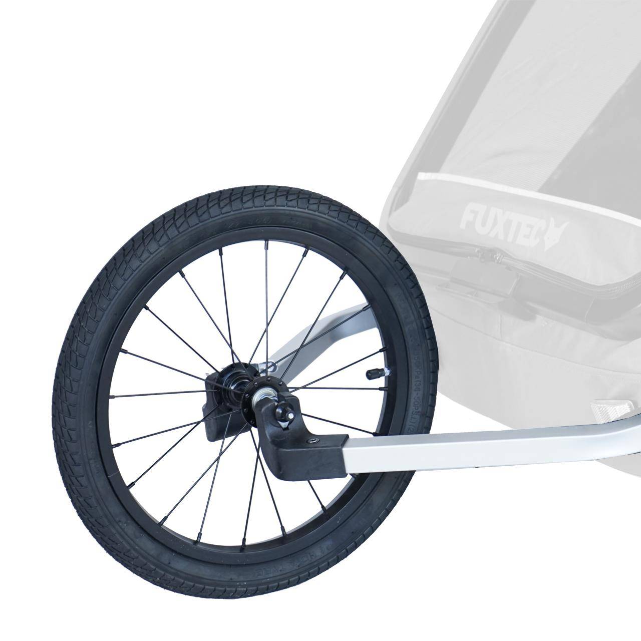 Roue avant de jogging - FUXTEC - Remorque vélo Sport Cruiser - Image 2
