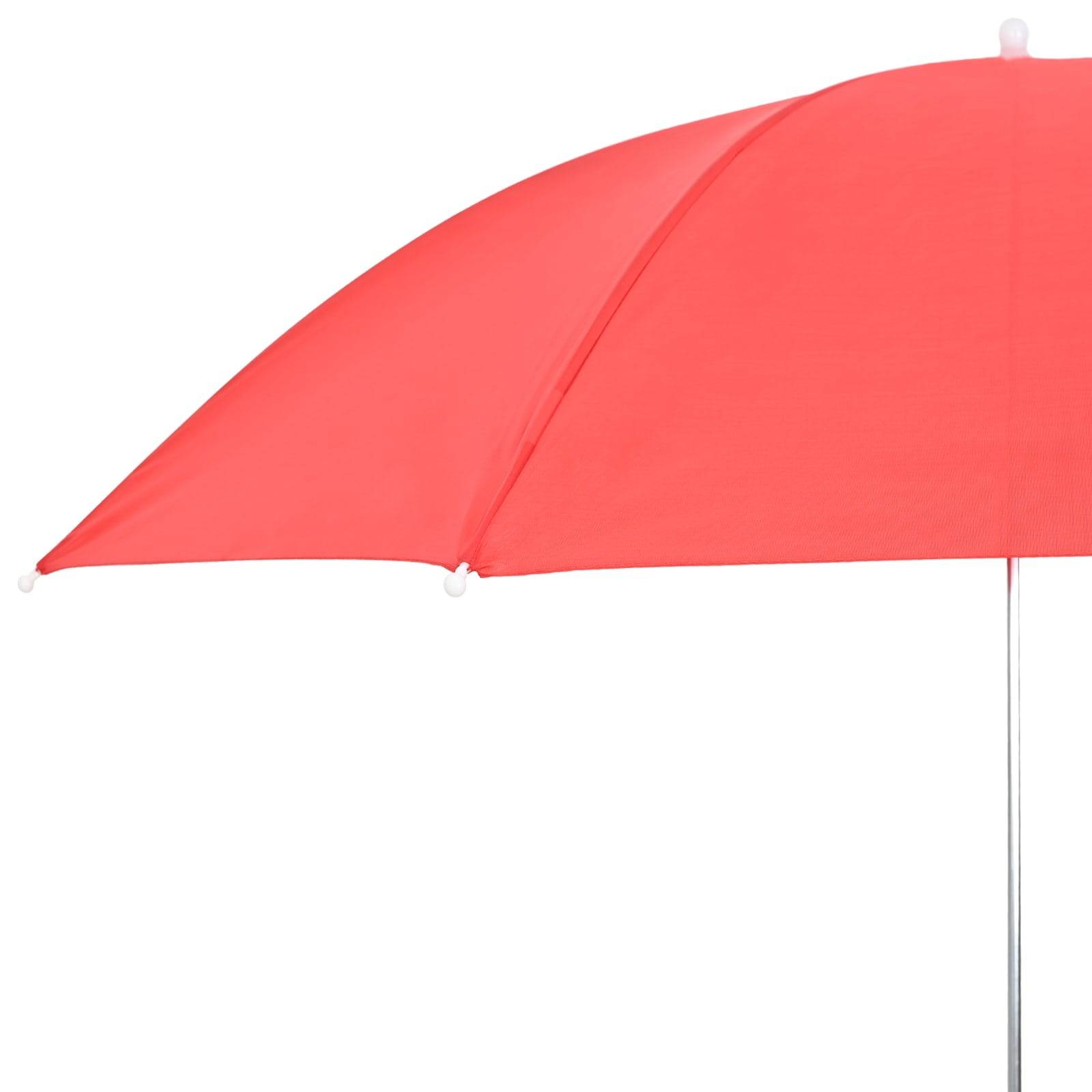 PANGIVO - Parasol avec pince polyester rouge brique 105 x 105 x 86 cm - PANGIVO - Image 5