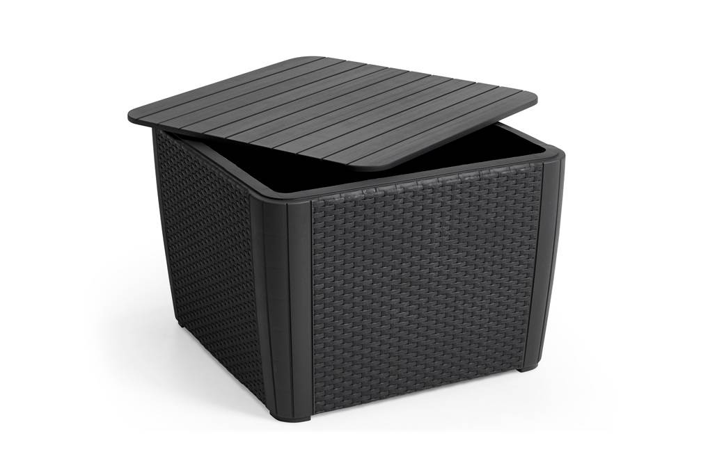Keter - Salon de jardin Tahiti 2 places avec coussins - Anthracite - KETER - Image 2