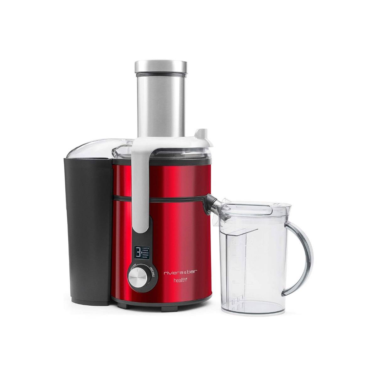 Centrifugeuse 1.2l 1300w rouge PCJ677 Riviera & Bar - Image 2