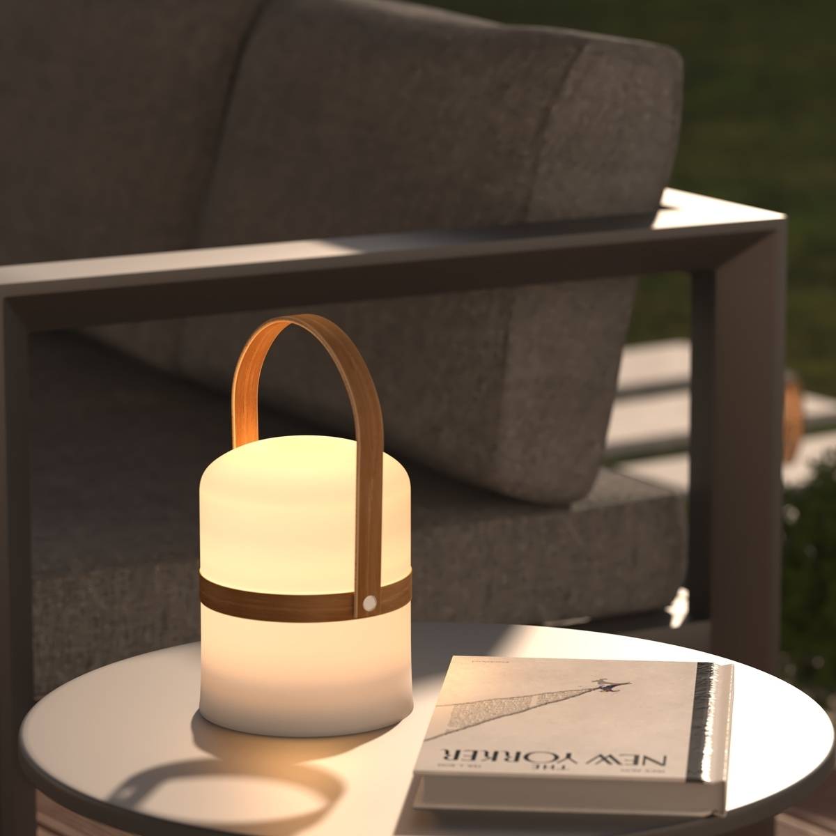 Lampe extérieur portative H22cm ATMOSPHERA CREATEUR D'INTERIEUR - Image 4