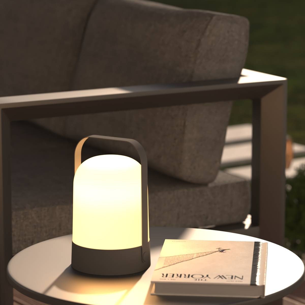 Lampe extérieur portative H22cm ATMOSPHERA CREATEUR D'INTERIEUR - Image 1