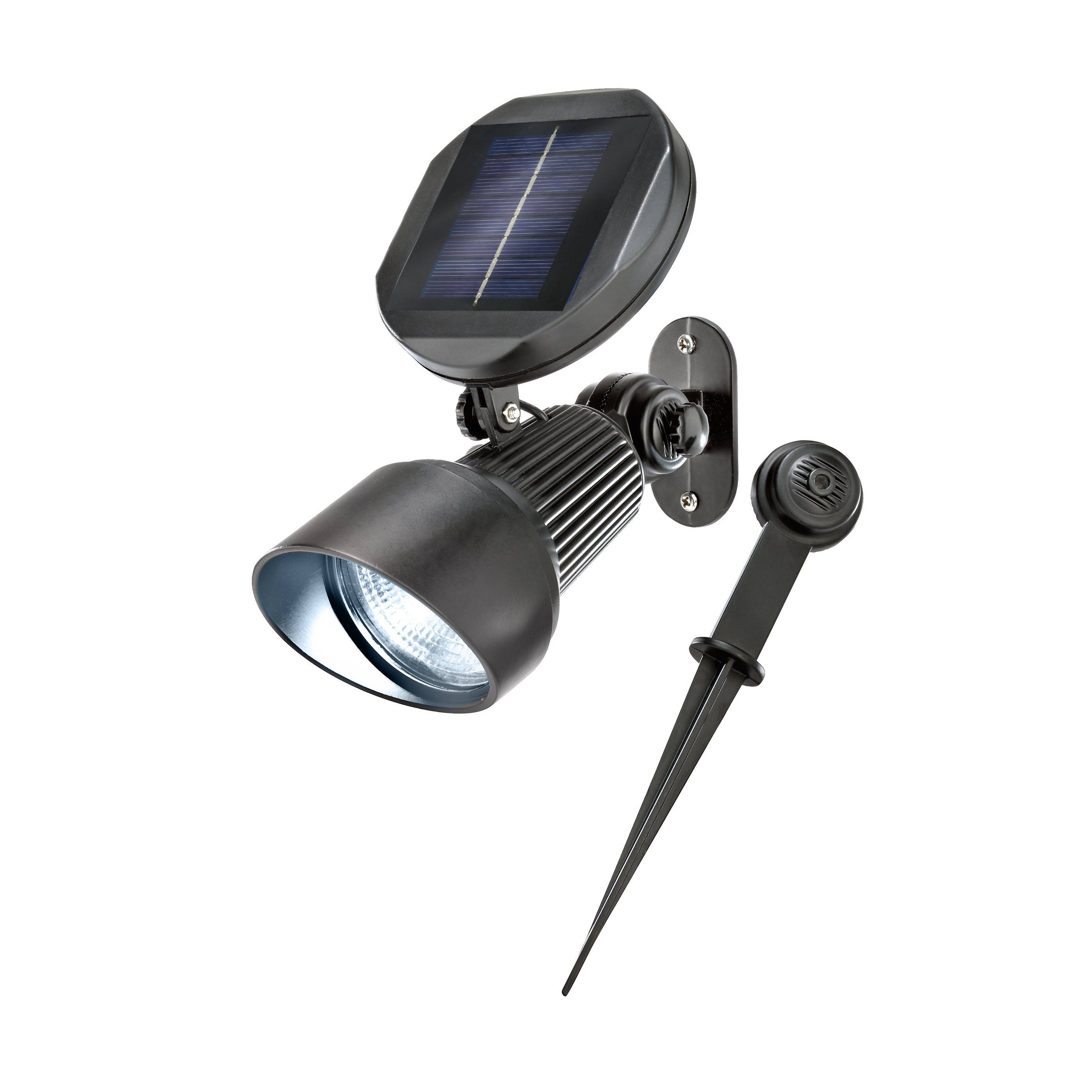 esotec Solarspot SPOTLIGHT blanc froid 6000K AKKU IP44 résistant aux intempéries outdoor 102138 - Image 2