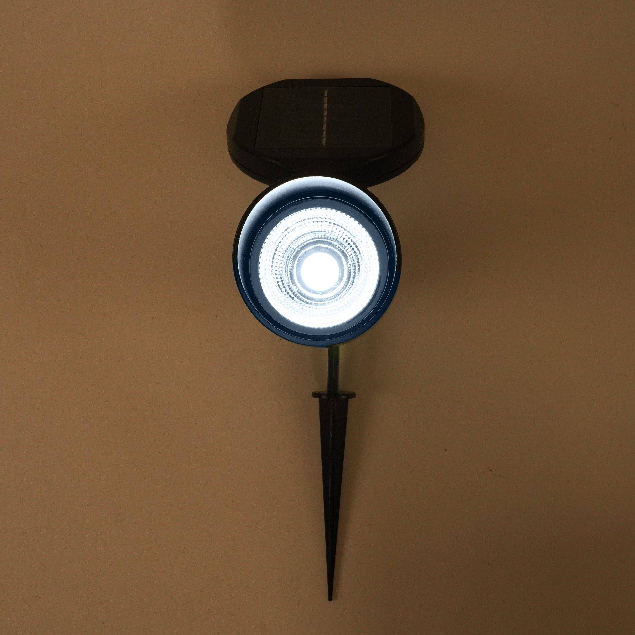 esotec Solarspot SPOTLIGHT blanc froid 6000K AKKU IP44 résistant aux intempéries outdoor 102138 - Image 3