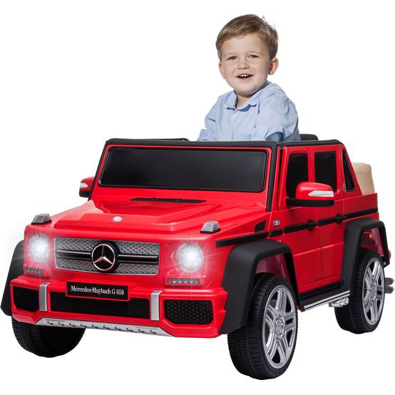 0 - Voiture électrique Mercedes-Maybach G650 pour enfants - ORYXEARTH - Rouge - 12V - 3-5 km/h - Image 1