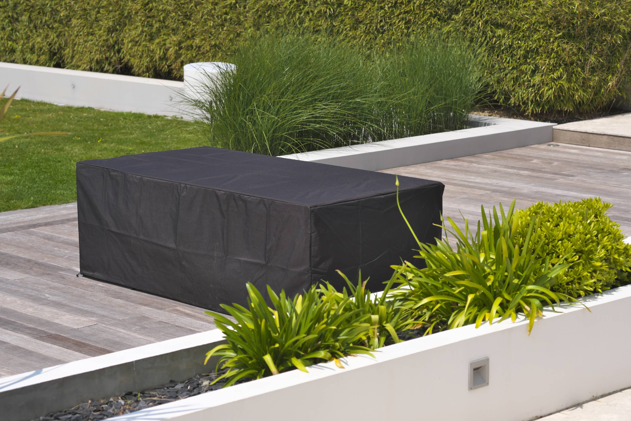 Dcb Garden - Housse de protection en polyester pour table 8 places - DCB GARDEN - Image 2