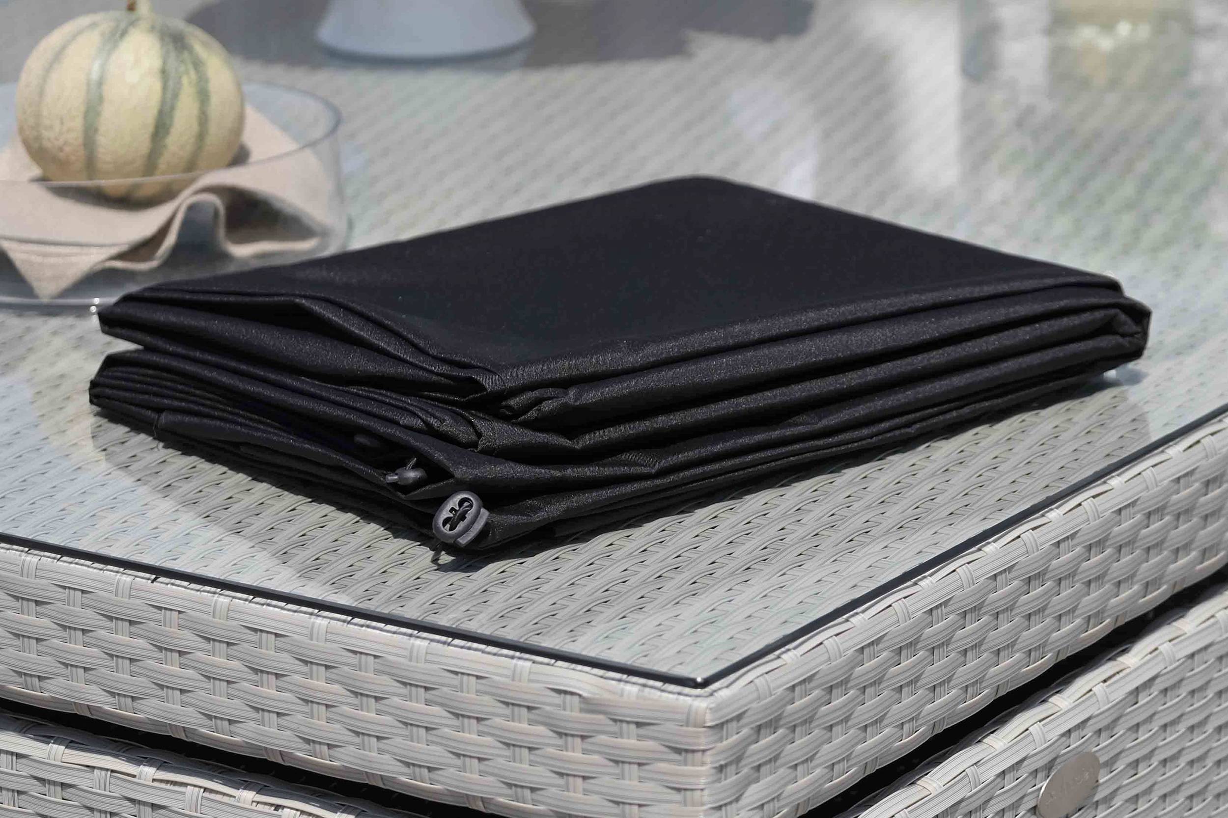 Dcb Garden - Housse de protection en polyester pour table 8 places - DCB GARDEN - Image 3