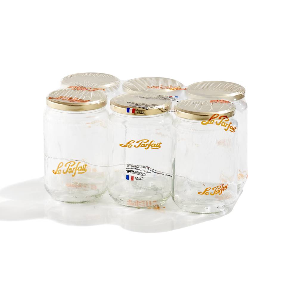 Le Parfait - Pack de 6 pots à miel 750 ml