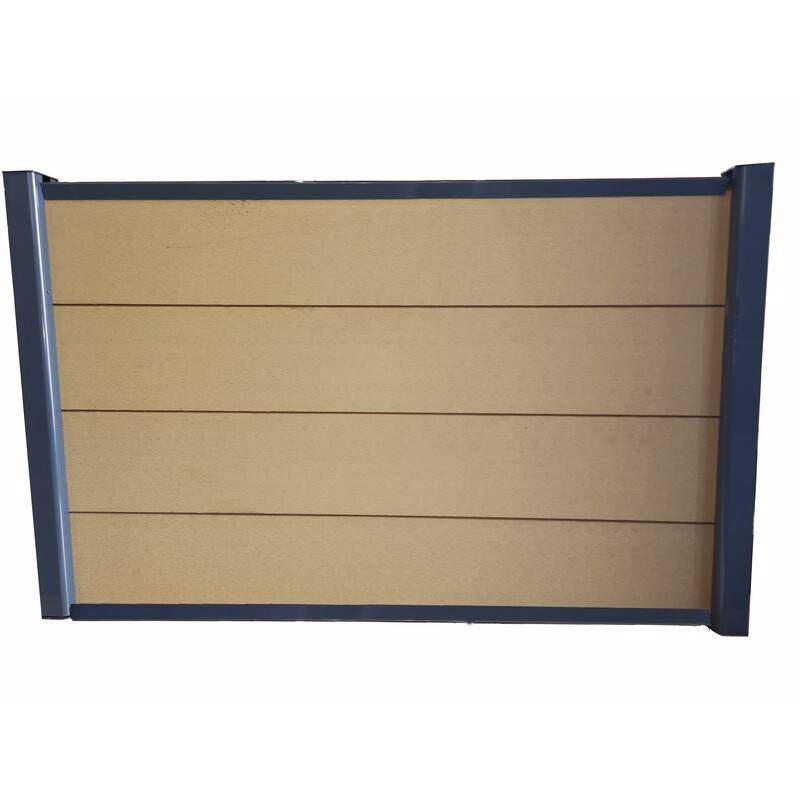 Kit complet de départ/fin clôture 1,50 L x 1,80 H (3 coloris) - Coloris - Beige clair, Hauteur - 180 cm, Longueur - 150 cm