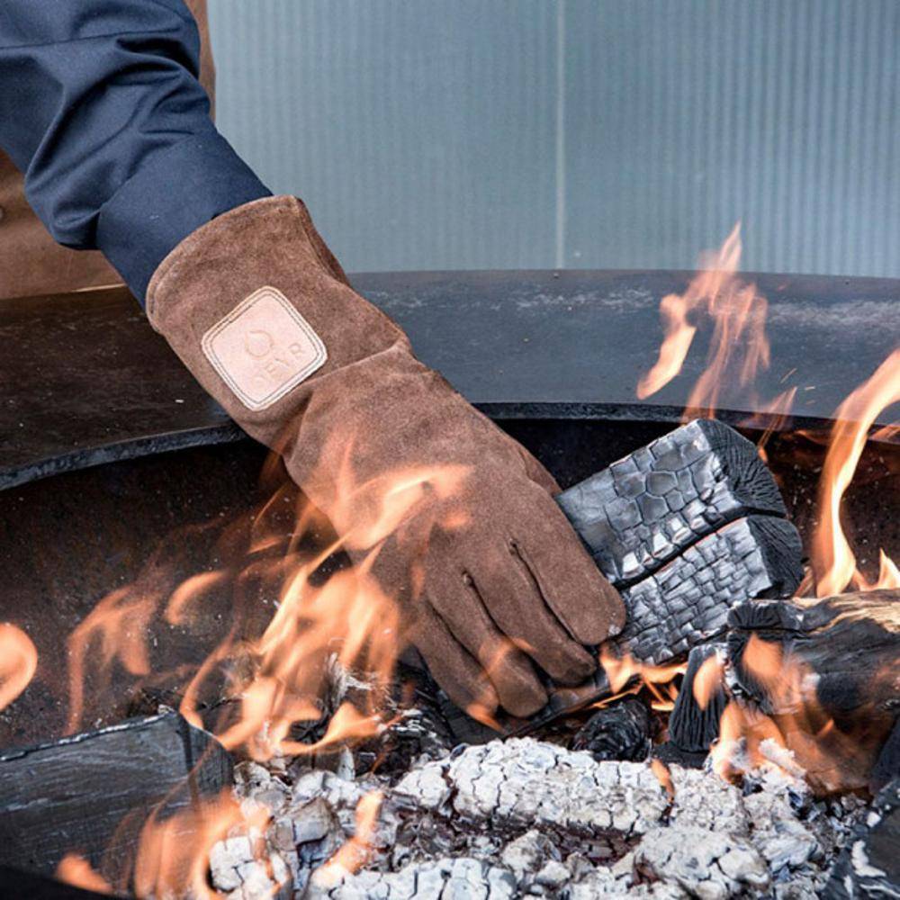 Gants en cuir marron OFYR - Image 3
