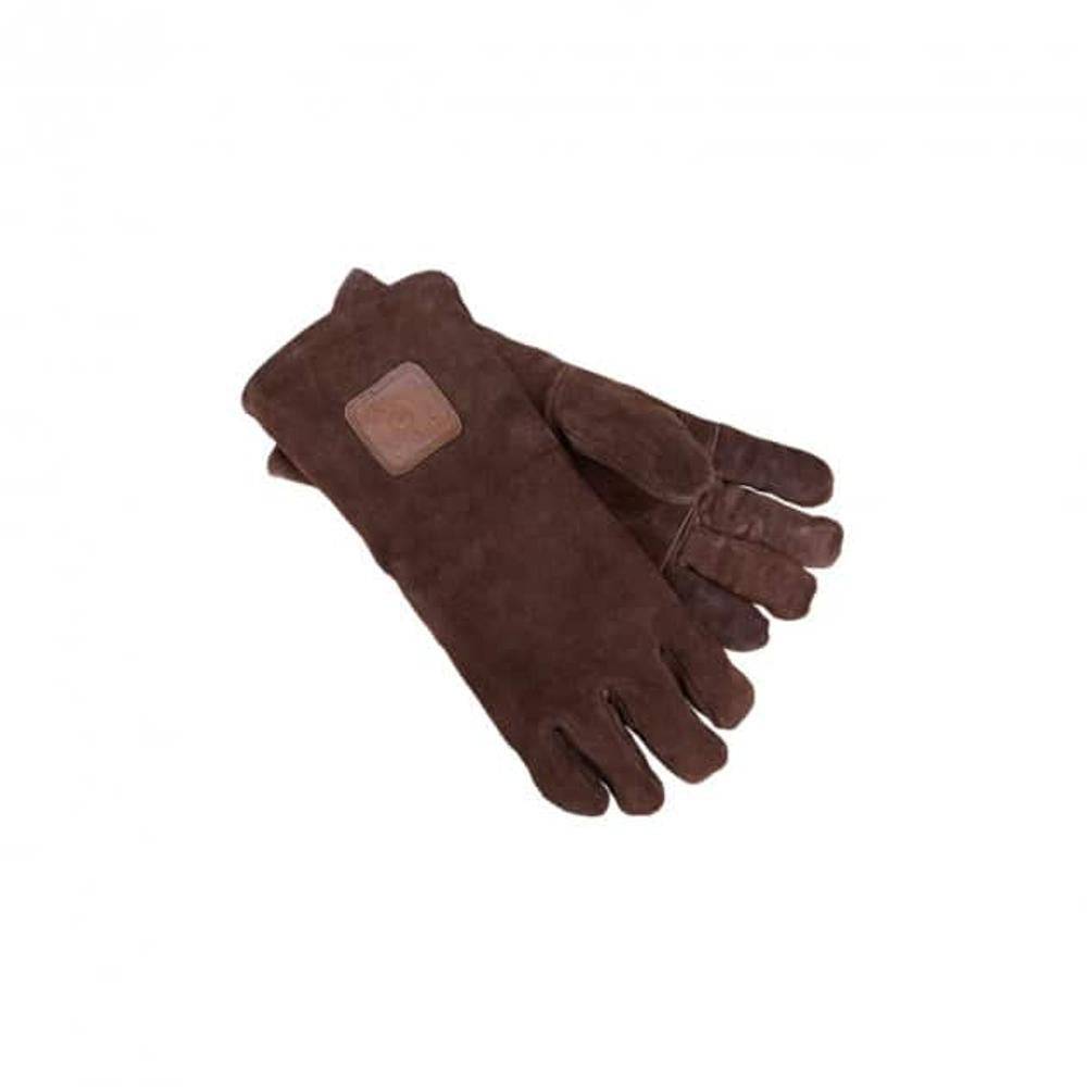 Gants en cuir marron OFYR - Image 1