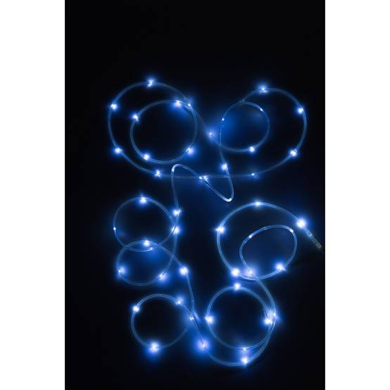 Guirlande lumineuse en plastique blanc 5m - J-Line - Image 2