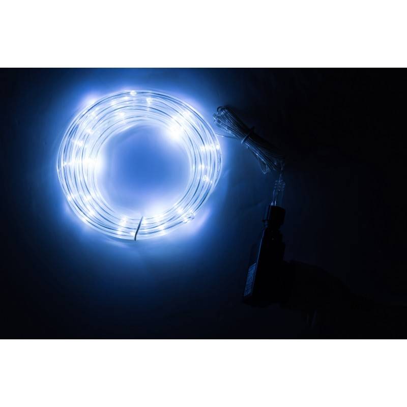 Guirlande lumineuse en plastique blanc 5m - J-Line - Image 5