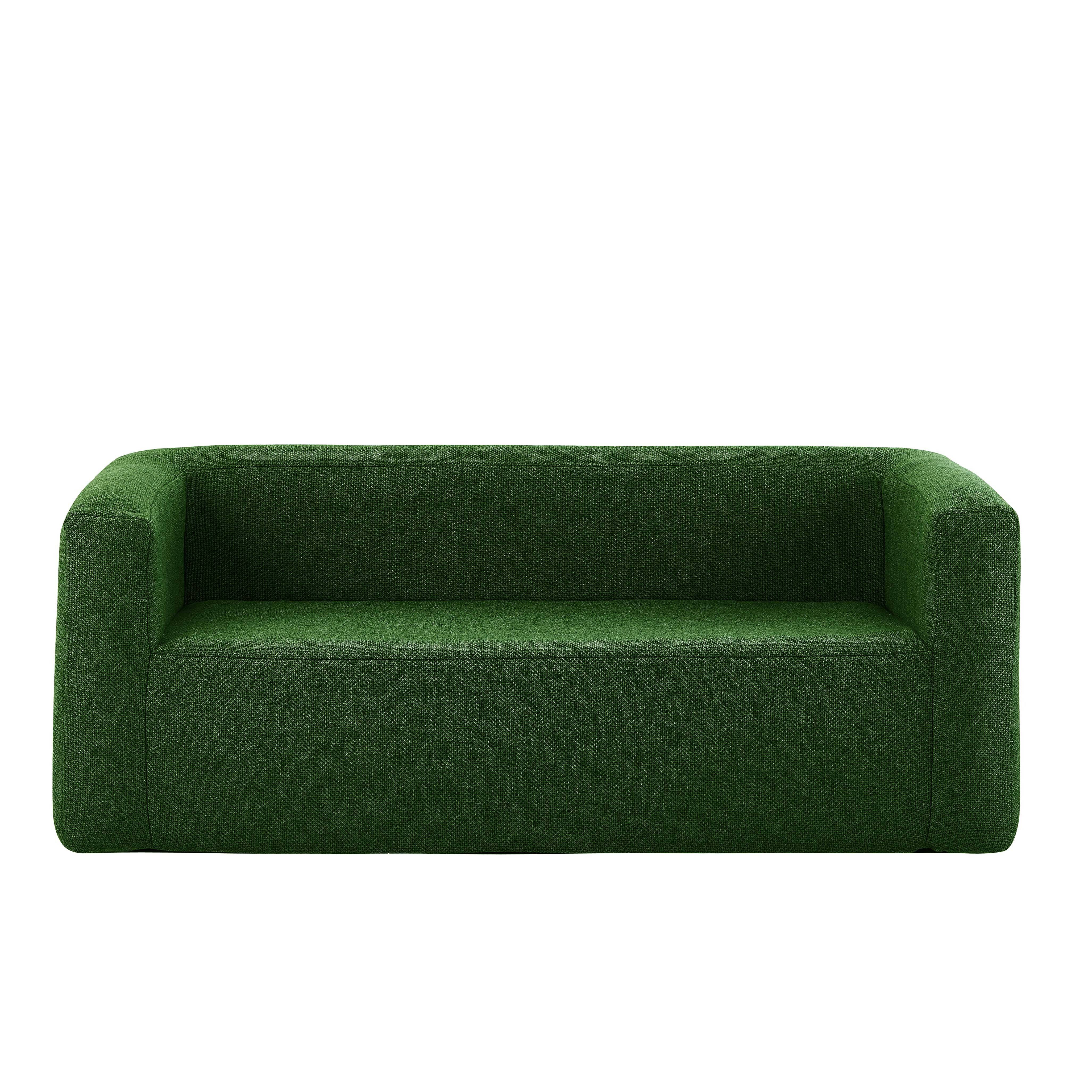 Canapé gonflable 2-3 places - Intérieur et extérieur - Couleur Vert - Terracotta - Image 2