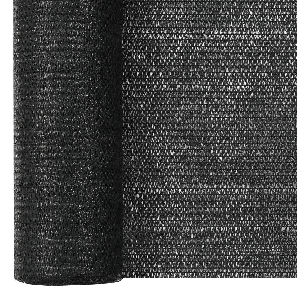 Helloshop26 - Filet brise-vue noir 1 x 25 m pehd 75 g/m² - Image 3