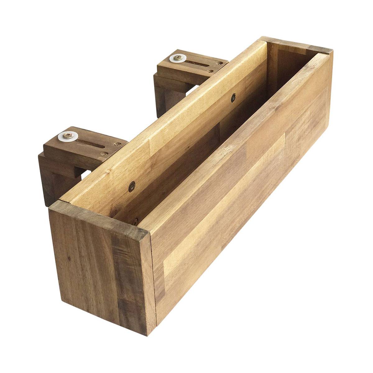 Autre - Jardinière pour balcon en acacia - Cémonjardin - Image 2