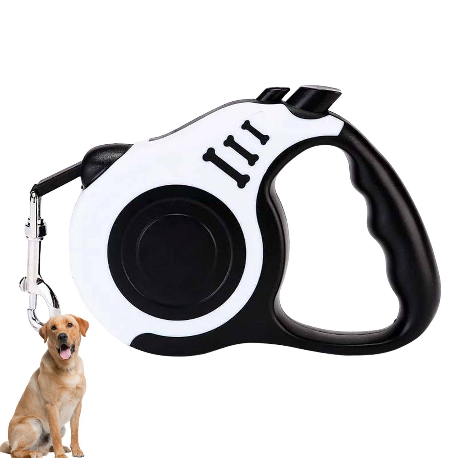 DtopbuyAge - Laisse automatique rétractable pour chien - 3m - Nylon durable DtopbuyAge - Image 1