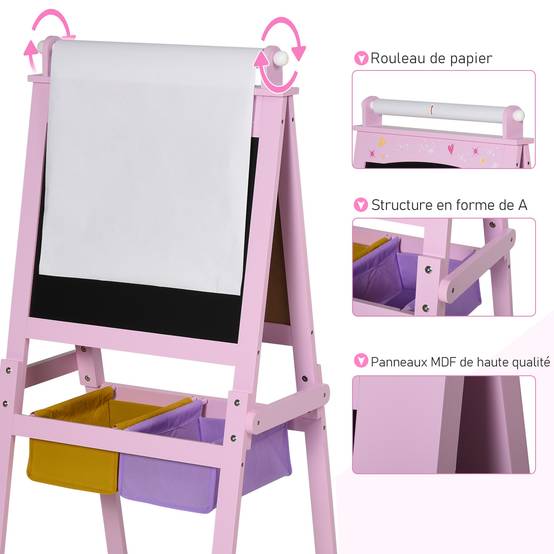 Tableau enfant 3 en 1 - AIYAPLAY - double face - tableau Tableau enfant 3 en 1 - AIYAPLAY - double face - tableau