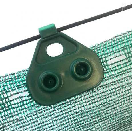Plastidis - Filet Brise-vent - ombrage vert - 106gr/m² - Long 45 m, Larg 4 m - Image 5