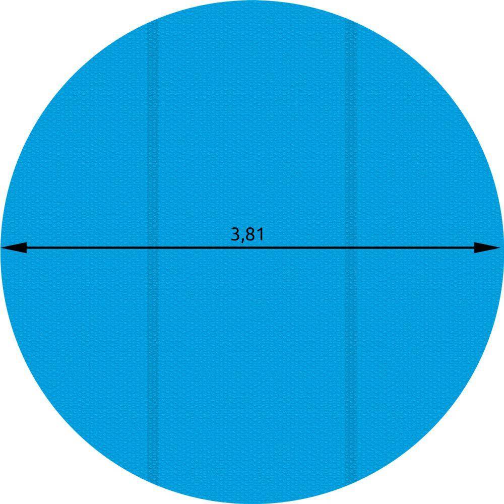 Bâche de piscine ronde Ø 381 cm bleu - Image 4