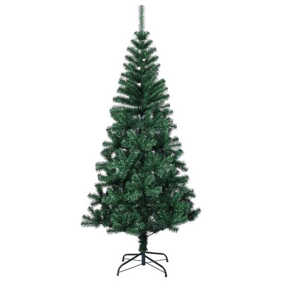 Sapin de Noël - Arbre de Noël artificiel pointes iridescentes Vert 180 cm PVC - Image 1
