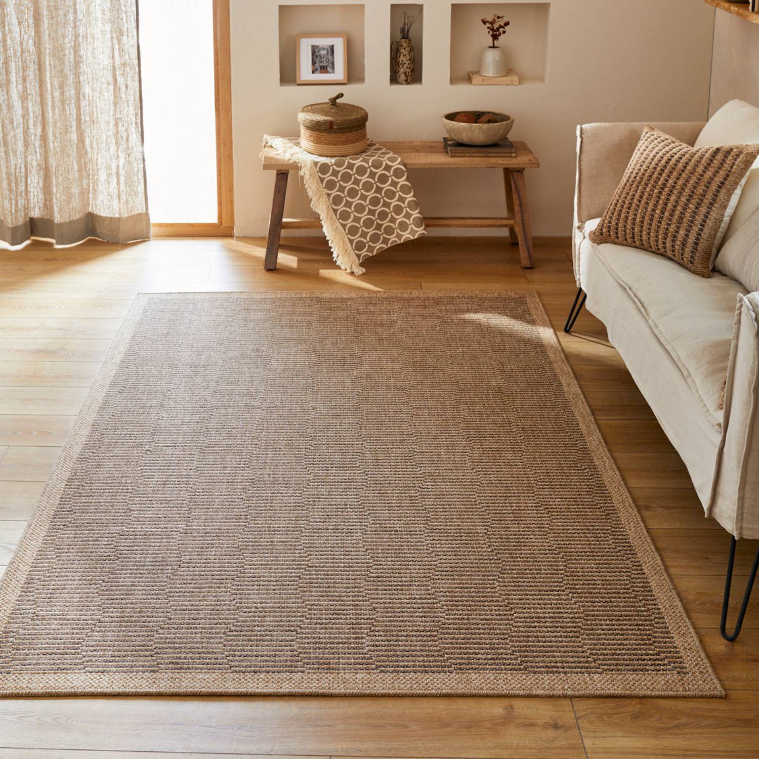 Autre - Tapis intérieur et extérieur naturel 60x180cm - Image 2