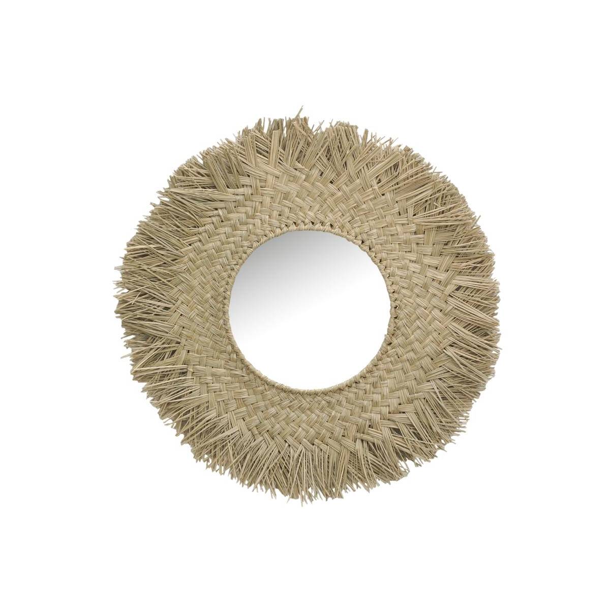Aubry Gaspard - Miroir en jonc à franges - Image 1