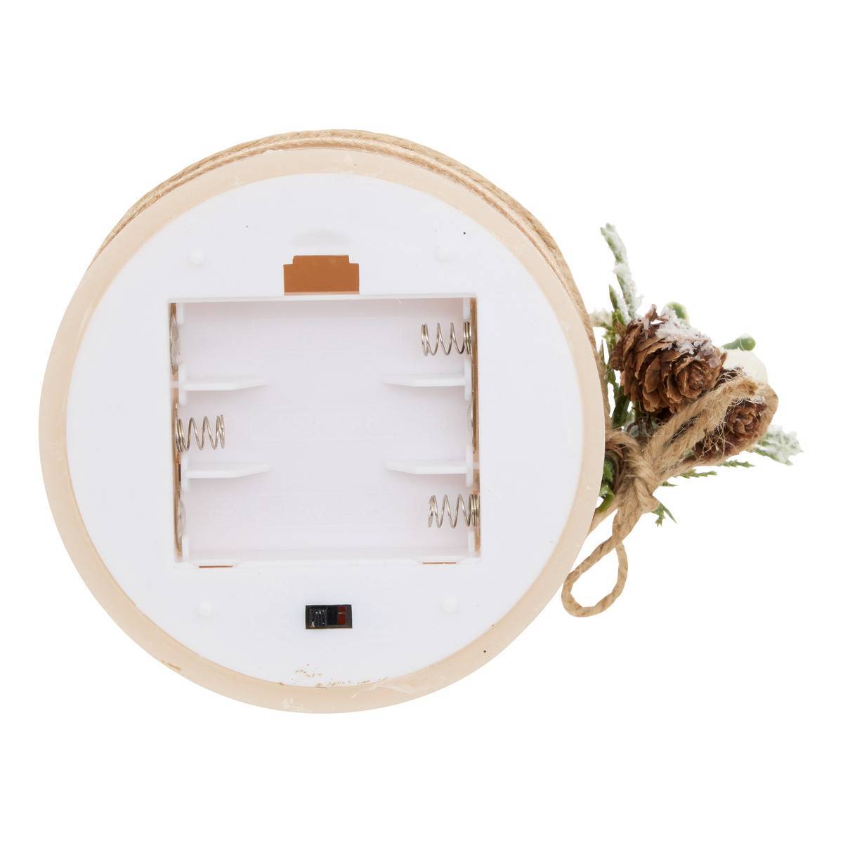 Feeric Christmas - Bougie LED Lupa beige H. 15 cm - Feeric Lights & Christmas - Image 3