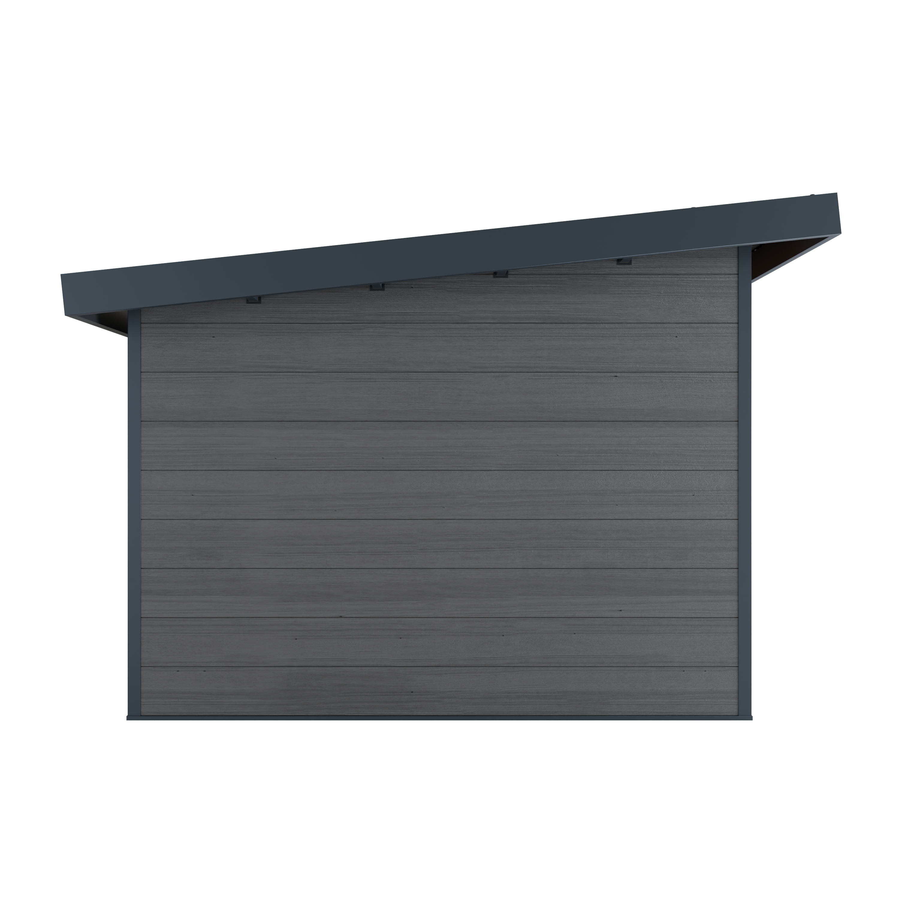 Abri de Jardin Composite ALMA - 11m2 Gris - Garantie 20 ans - Cabanon de Jardin - Image 5