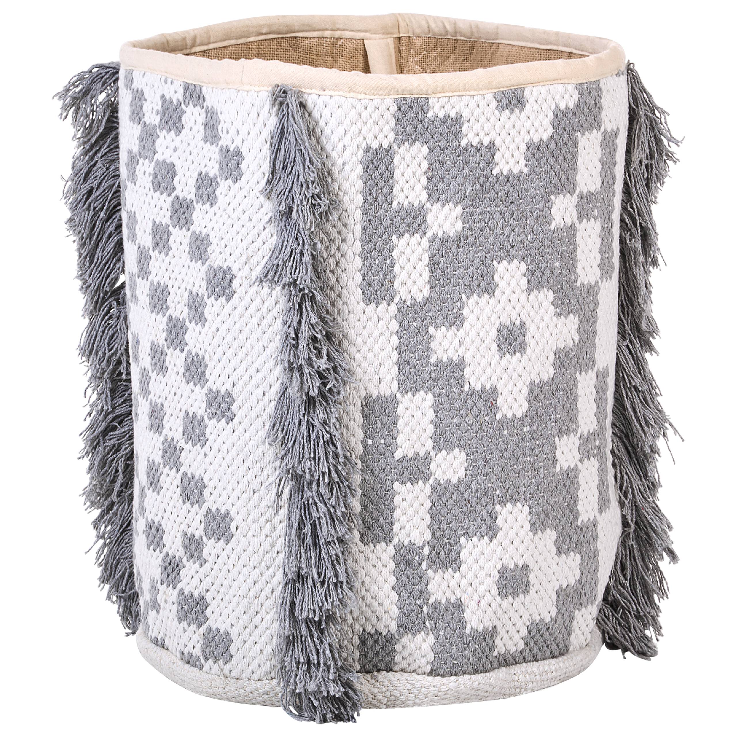 Beliani - Corbeille Coton Gris KALAI - Beliani - Image 4