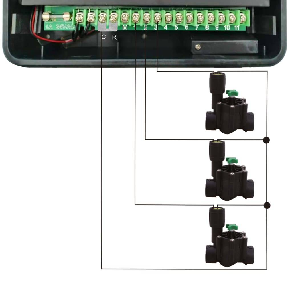 Vidaxl - Programmateur d'arrosage de jardin vidaXL 147879 - Image 6