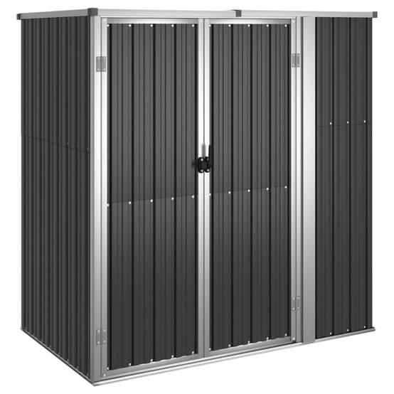 Vidaxl - Abri à outils de jardin anthracite 161x89x161cm Métal galvanisé vidaXL 316211 - Image 2