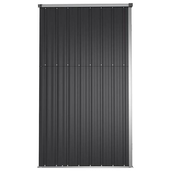 Vidaxl - Abri à outils de jardin anthracite 161x89x161cm Métal galvanisé vidaXL 316211 - Image 6