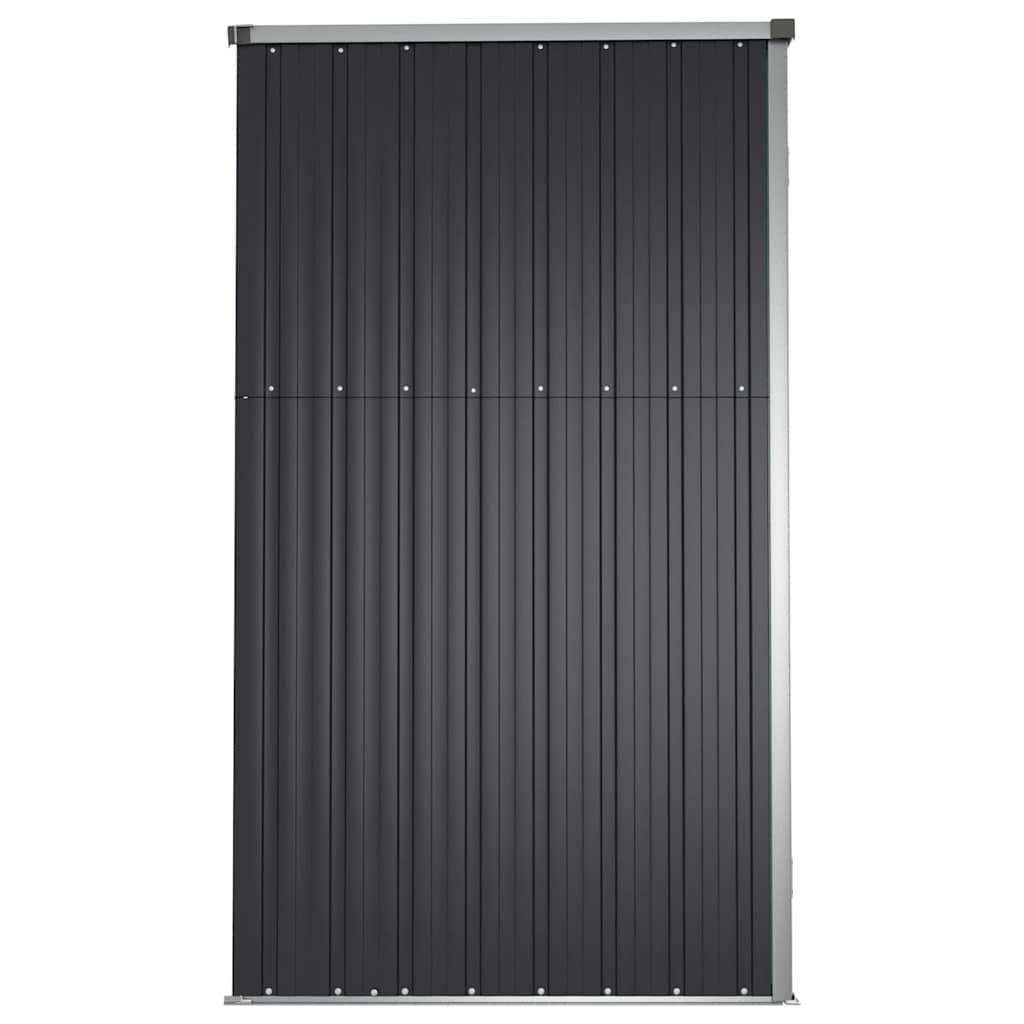 Vidaxl - Abri à outils de jardin anthracite 161x89x161cm Métal galvanisé vidaXL 316211 - Image 6