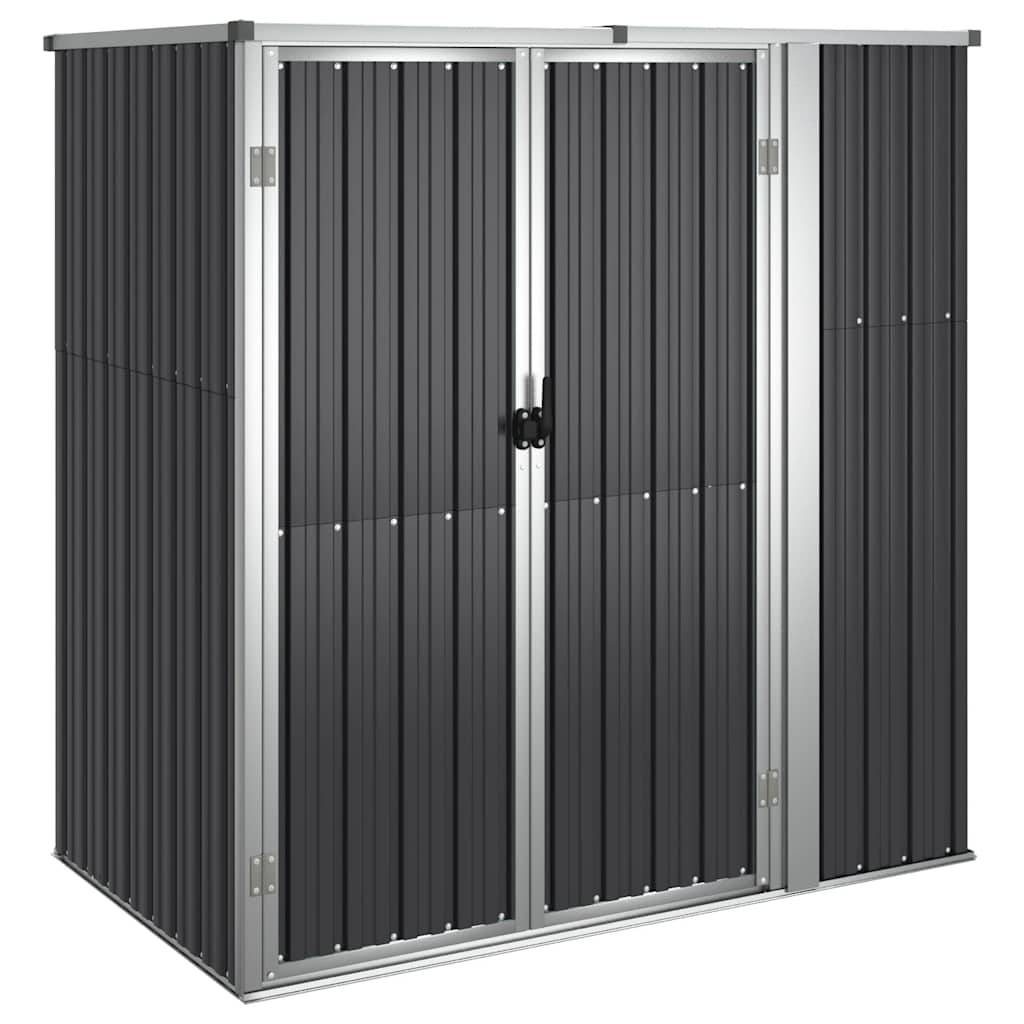 Vidaxl - Abri à outils de jardin anthracite 161x89x161cm Métal galvanisé vidaXL 316211 - Image 2