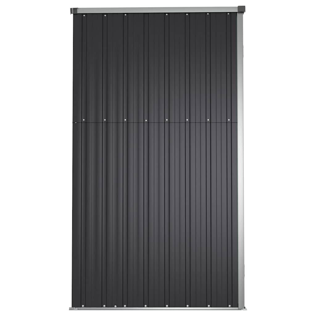 Vidaxl - Abri à outils de jardin anthracite 161x89x161cm Métal galvanisé vidaXL 316211 - Image 6