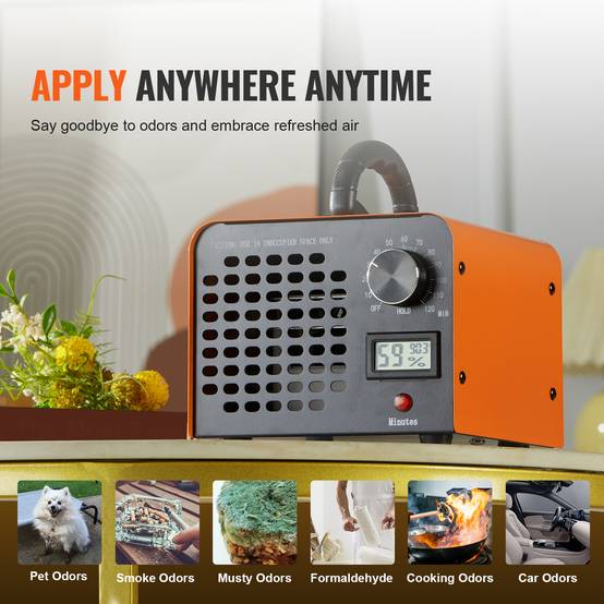 Générateur d'ozone de l'air Purificateur d'eau stérilisateur fruits Générateur d'ozone de l'air Purificateur d'eau stérilisateur fruits