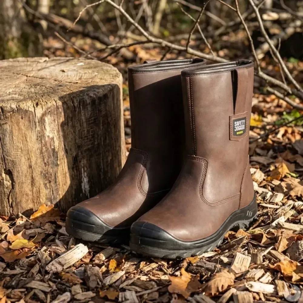 Bottes de sécurité fourrées Safety Jogger ALASKA S3 SRC CI Marron 47 - Image 8