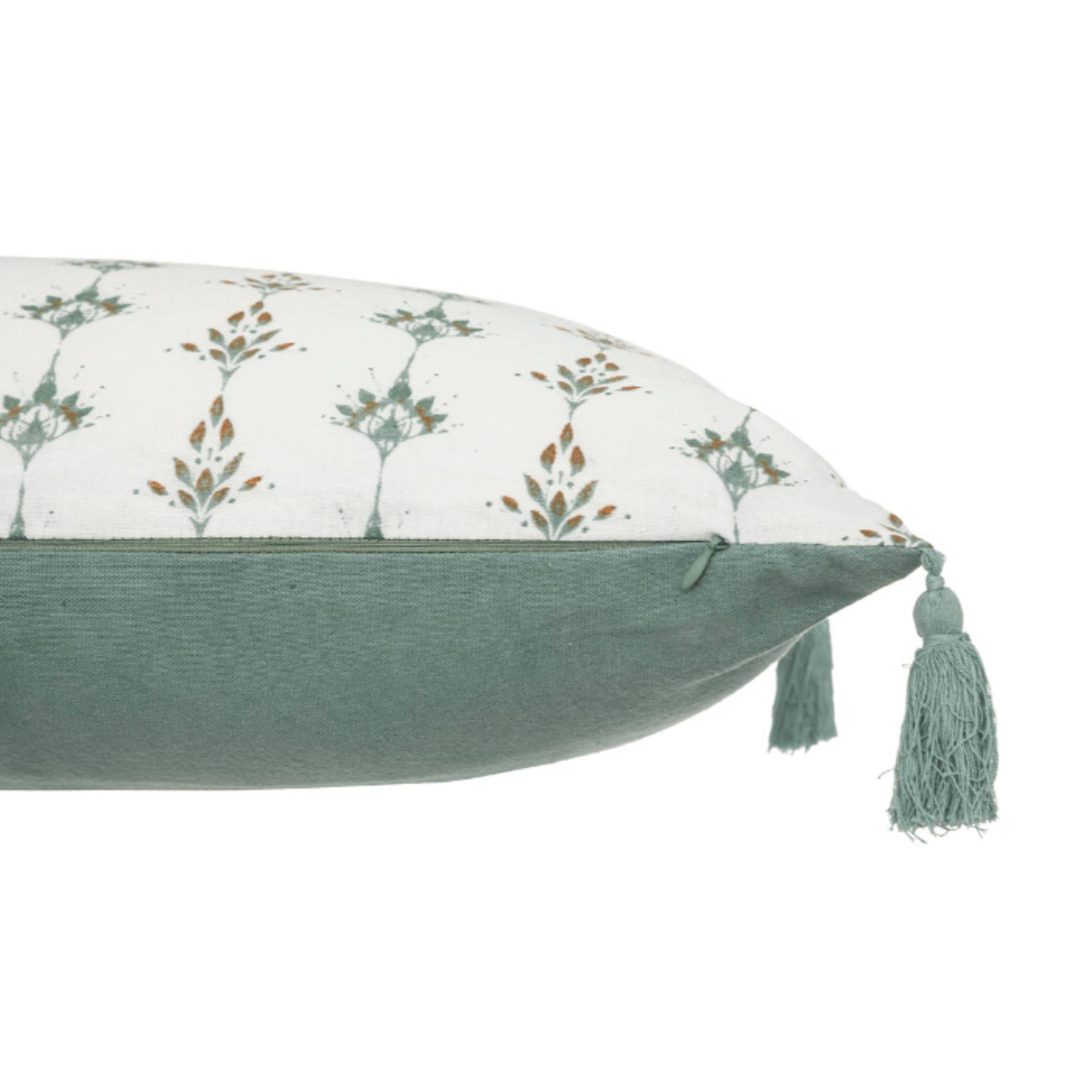 Atmosphera - Coussin en coton à pompons - ATMOSPHERA - Image 2