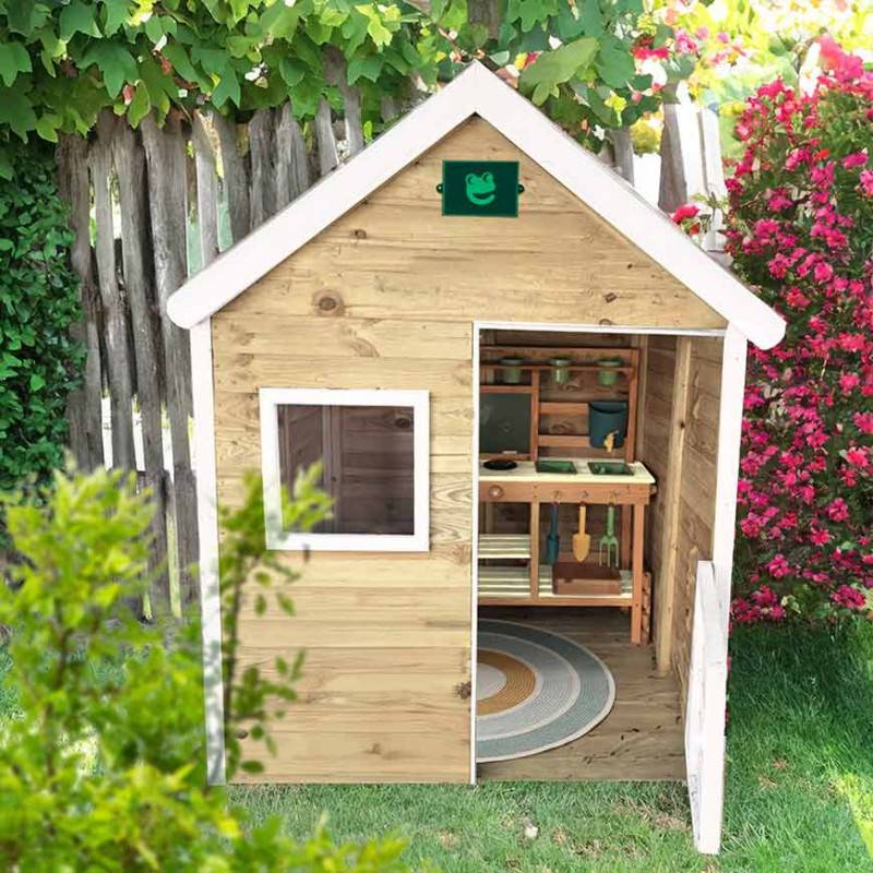 Soulet - Maisonnette en bois traité pour enfantr MARINA - Image 2