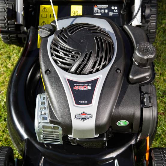 Tondeuse à gazon thermique autotractée 46cm moteur Briggs & Stratton 450E 125cc Yard Force GM B46CK - Image 5