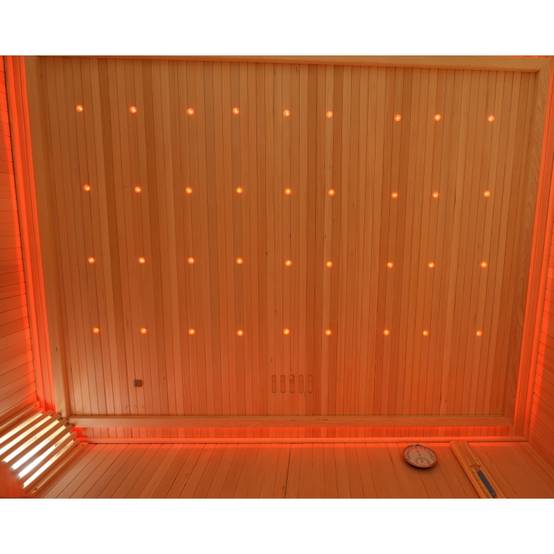 Sauna finlandais Nordica® Vapeur V56 (5 à 6 places) - 203 x 162 x H.200 - Image 6